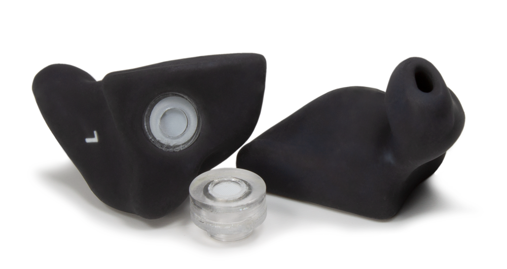 Audio Plugs Musician Earplugs, Custom Molded Ear Plugs with  Interchangeable High Fidelity Filters